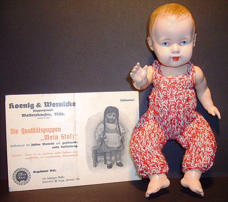 Puppe Celluloid um 1935