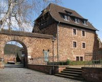 Eingang Burg Wendelstein Vacha