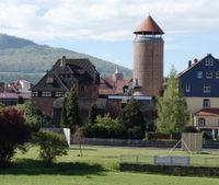 Feldseite zur Werra Burg Wendelstein Vacha